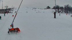 Sjezdovka skiareálu Hlubočky