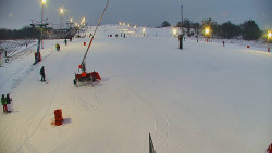 Sjezdovka skiareálu Hlubočky