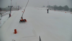 Sjezdovka skiareálu Hlubočky