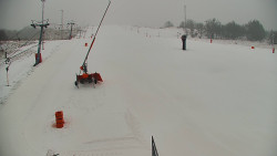 Sjezdovka skiareálu Hlubočky