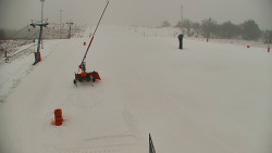 Sjezdovka skiareálu Hlubočky