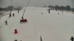 Sjezdovka skiareálu Hlubočky