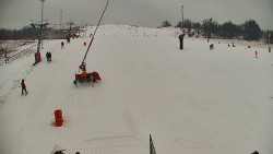 Sjezdovka skiareálu Hlubočky