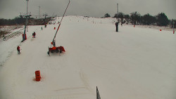 Sjezdovka skiareálu Hlubočky