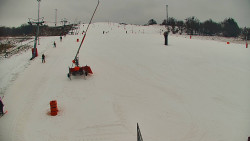 Sjezdovka skiareálu Hlubočky