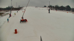 Sjezdovka skiareálu Hlubočky