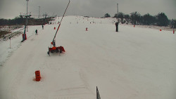 Sjezdovka skiareálu Hlubočky