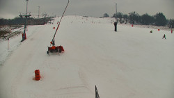 Sjezdovka skiareálu Hlubočky