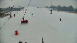 Sjezdovka skiareálu Hlubočky