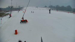 Sjezdovka skiareálu Hlubočky