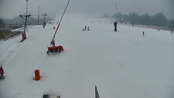 Sjezdovka skiareálu Hlubočky