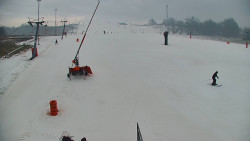 Sjezdovka skiareálu Hlubočky