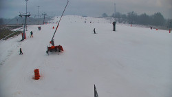 Sjezdovka skiareálu Hlubočky