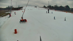 Sjezdovka skiareálu Hlubočky