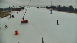 Sjezdovka skiareálu Hlubočky