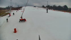 Sjezdovka skiareálu Hlubočky