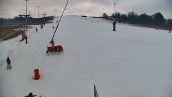 Sjezdovka skiareálu Hlubočky