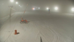 Sjezdovka skiareálu Hlubočky