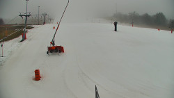 Sjezdovka skiareálu Hlubočky