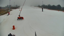 Sjezdovka skiareálu Hlubočky