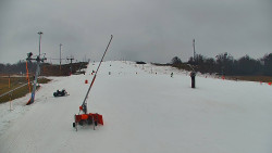 Sjezdovka skiareálu Hlubočky