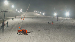 Sjezdovka skiareálu Hlubočky