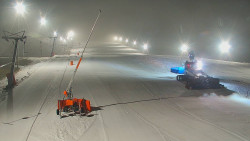 Sjezdovka skiareálu Hlubočky