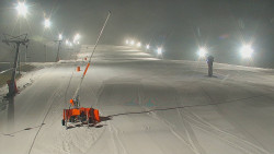 Sjezdovka skiareálu Hlubočky