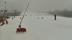 Sjezdovka skiareálu Hlubočky