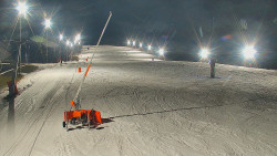 Sjezdovka skiareálu Hlubočky