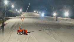 Sjezdovka skiareálu Hlubočky