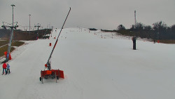 Sjezdovka skiareálu Hlubočky