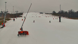 Sjezdovka skiareálu Hlubočky