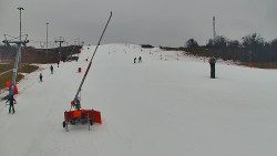 Sjezdovka skiareálu Hlubočky