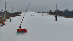 Sjezdovka skiareálu Hlubočky