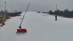 Sjezdovka skiareálu Hlubočky