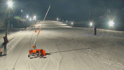 Sjezdovka skiareálu Hlubočky