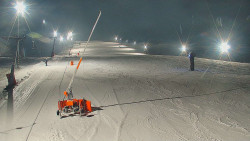 Sjezdovka skiareálu Hlubočky