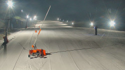 Sjezdovka skiareálu Hlubočky