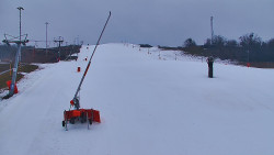 Sjezdovka skiareálu Hlubočky