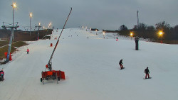 Sjezdovka skiareálu Hlubočky