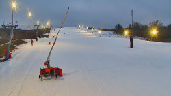 Sjezdovka skiareálu Hlubočky