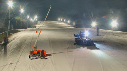 Sjezdovka skiareálu Hlubočky