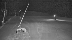 Sjezdovka skiareálu Hlubočky