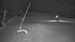 Sjezdovka skiareálu Hlubočky