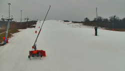 Sjezdovka skiareálu Hlubočky