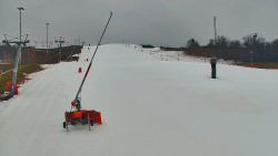 Sjezdovka skiareálu Hlubočky