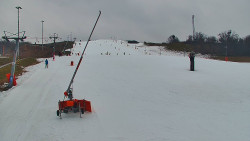 Sjezdovka skiareálu Hlubočky