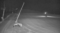 Sjezdovka skiareálu Hlubočky