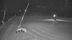 Sjezdovka skiareálu Hlubočky